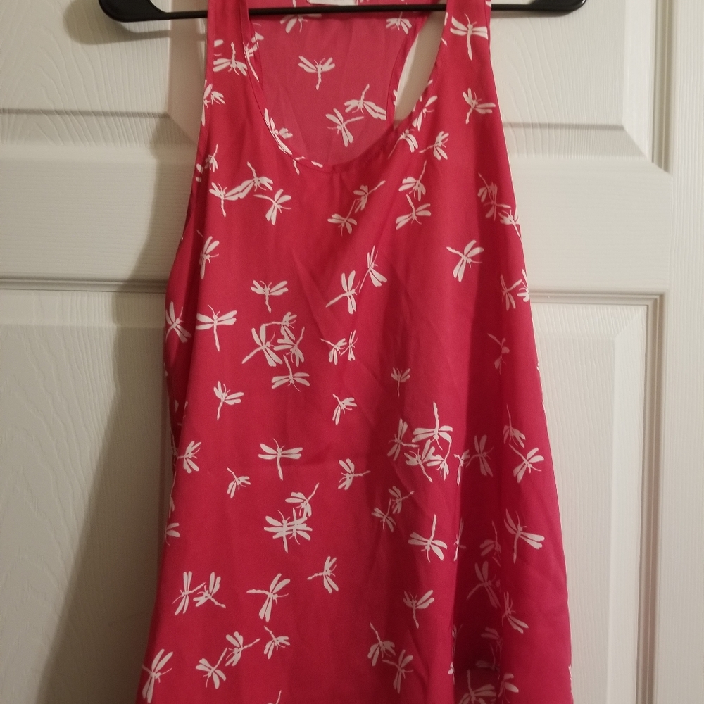 Dragonfly Sleeveless Top
